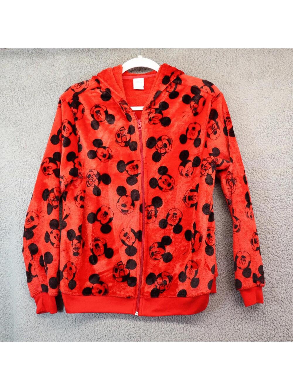 Disney Store Mickey Mouse Youth Large 11-13 Fleece Hoodie